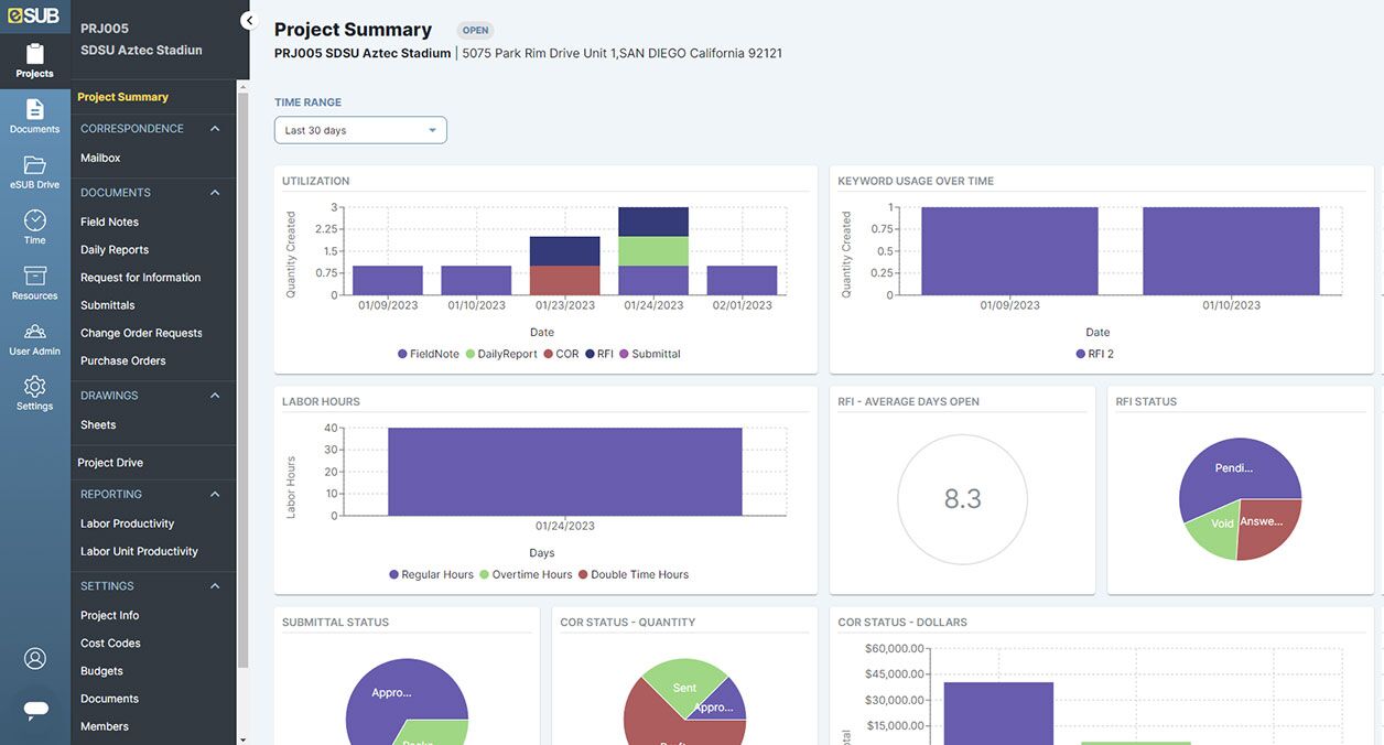 Project Management Construction Software